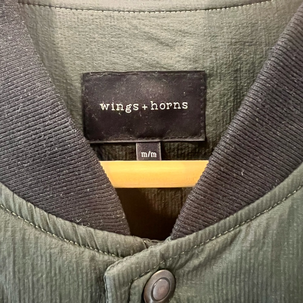 Wings + Horns quilt jacket M - Picture 2 of 4